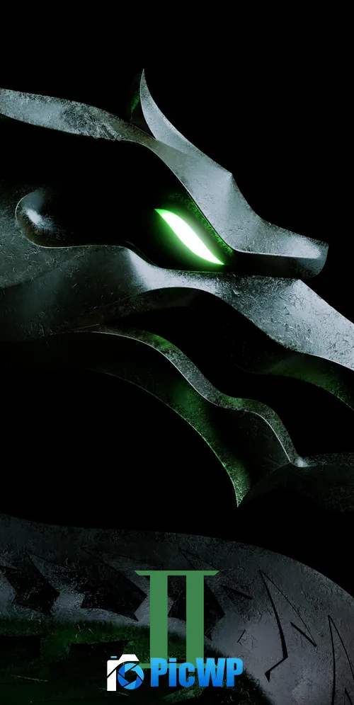 Mortal Kombat II Logo 3K Mobile Wallpaper