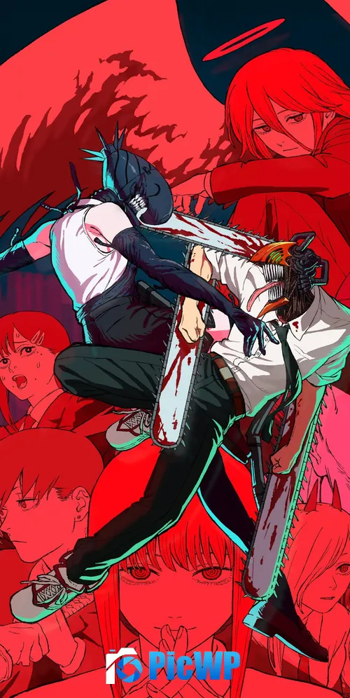 Chainsaw Man - The Movie: Reze Arc Poster 3K Mobile Wallpaper