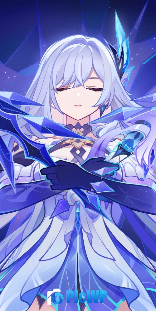 Skirk Anime girl 3K Mobile Wallpaper