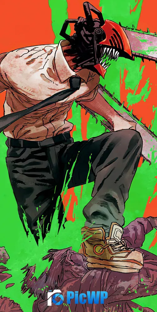 Denji Badass 3K Mobile Wallpaper