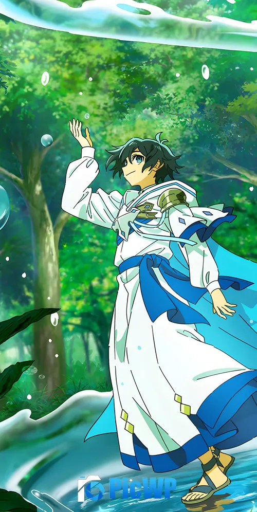 Ryou (The Water Magician) 3K Mobile Wallpaper