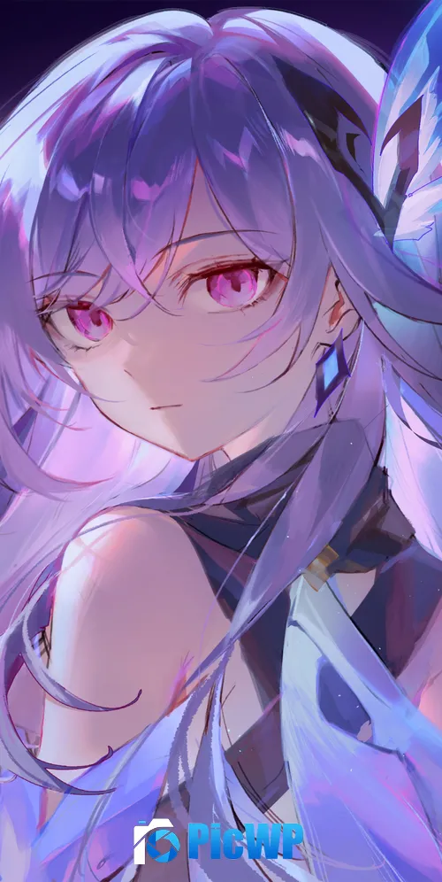 Genshin Impact Skirk 3K Mobile Wallpaper