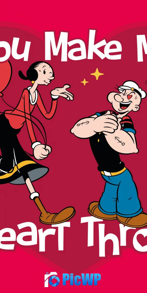 Olive Oyl Popeye 3K Mobile Wallpaper