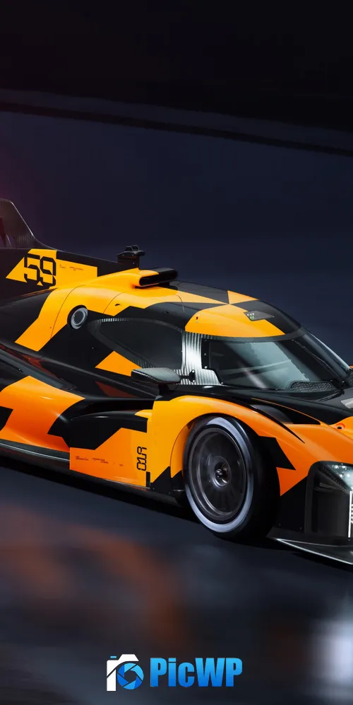 McLaren Le Mans Hypercar 3K Mobile Wallpaper