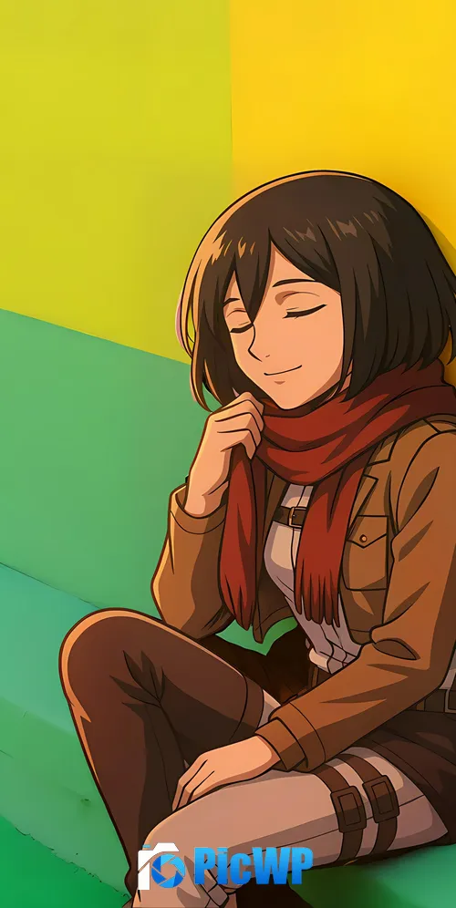 Mikasa Ackerman 3K Mobile Wallpaper