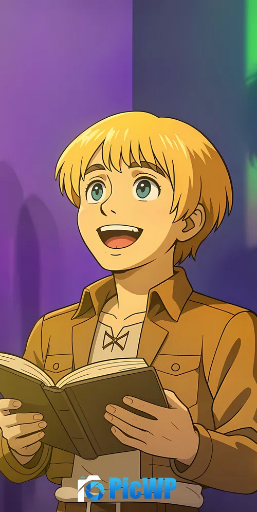 Armin Arlert 3K Mobile Wallpaper