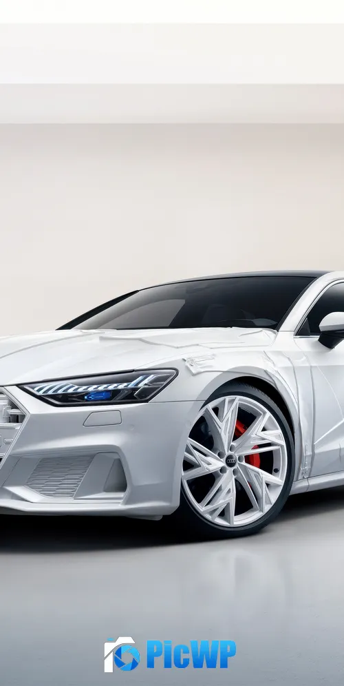 Audi A7L 55 TFSI quattro 2025 3K Mobile Wallpaper