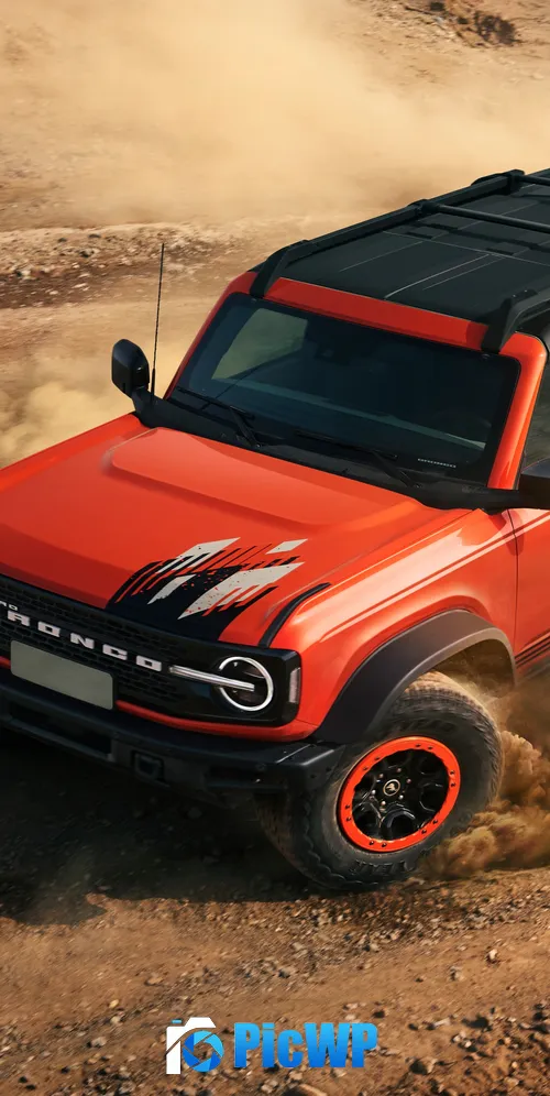 Ford Bronco Desert Runner 2025 3K Mobile Wallpaper