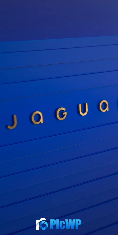 Jaguar New logo 3K Mobile Wallpaper