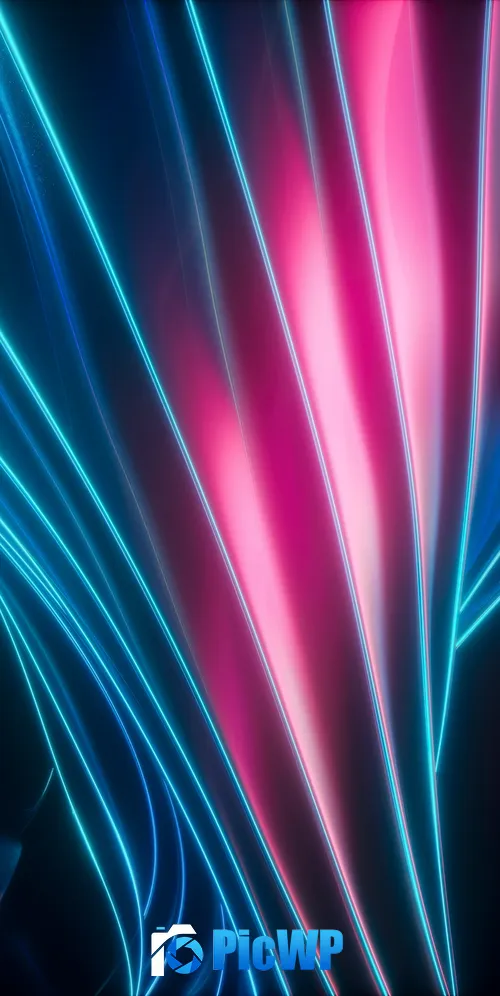 Futuristic Blue abstract 3K Mobile Wallpaper