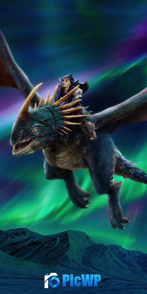 Stormfly How to Train Your Dragon 3K Mobile Wallpaper