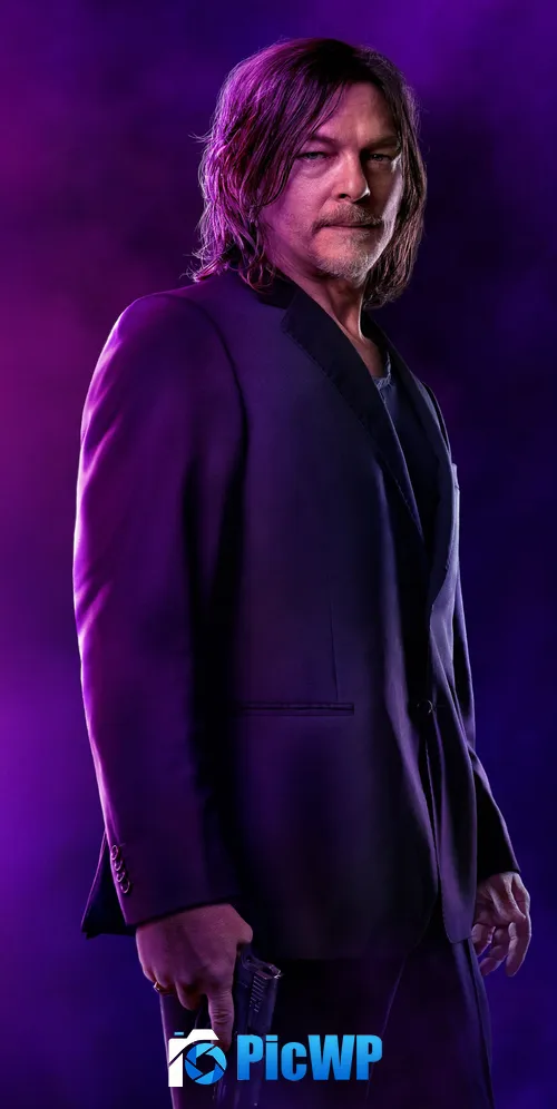 Norman Reedus Ballerina 3K Mobile Wallpaper
