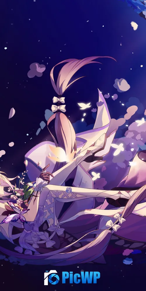 Castorice Honkai: Star Rail 3K Mobile Wallpaper