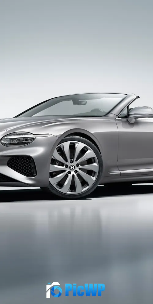 Bentley Continental GT Convertible 2025 3K Mobile Wallpaper