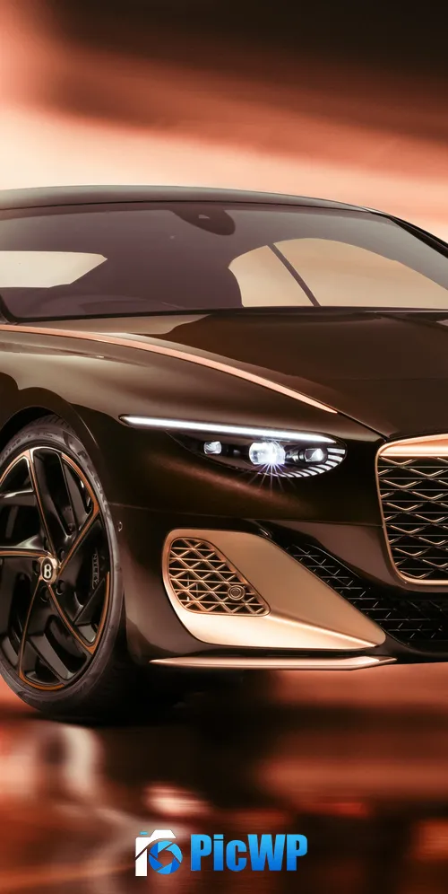 Bentley Batur Black Rose 2025 3K Mobile Wallpaper