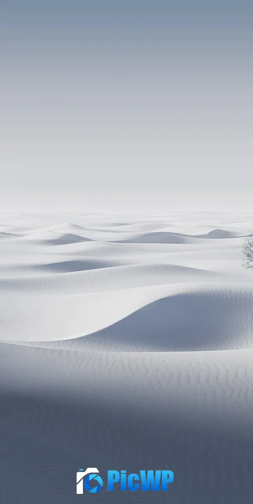 Desert White aesthetic 3K Mobile Wallpaper