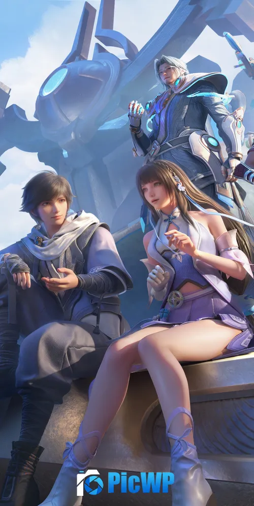 Honor of Kings: World Key Art 3K Mobile Wallpaper
