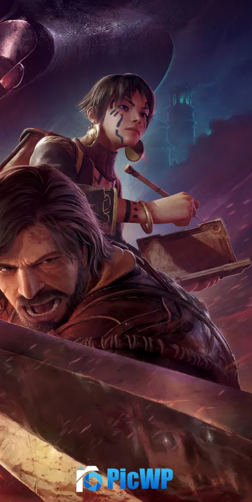 Blades of Fire Key Art 3K Mobile Wallpaper