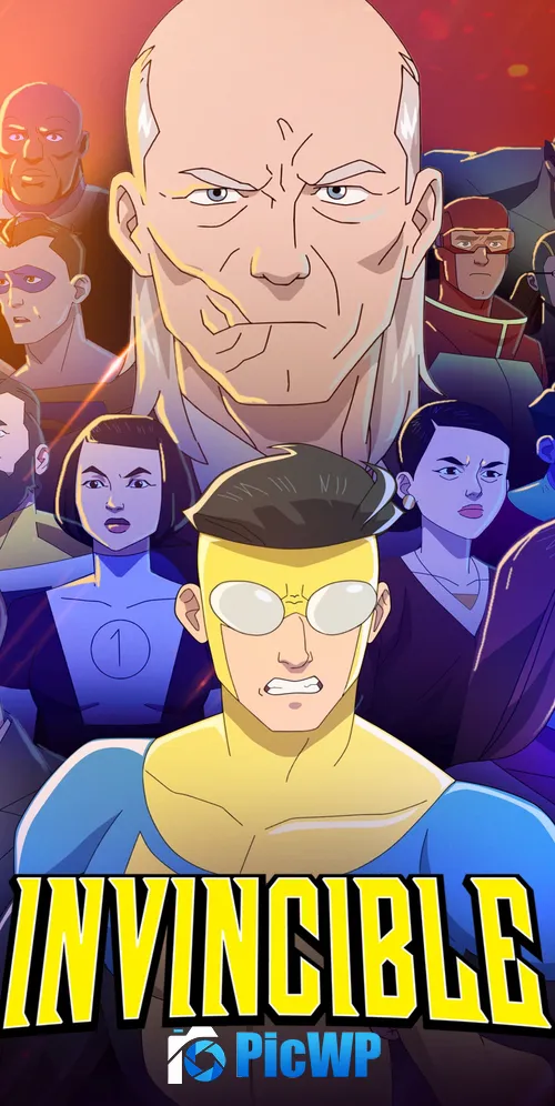 Invincible Season 3 Poster 3K Mobile Wallpaper