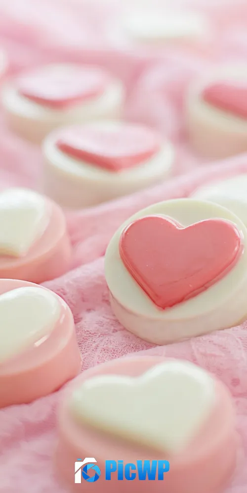 Valentine Candies 3K Mobile Wallpaper