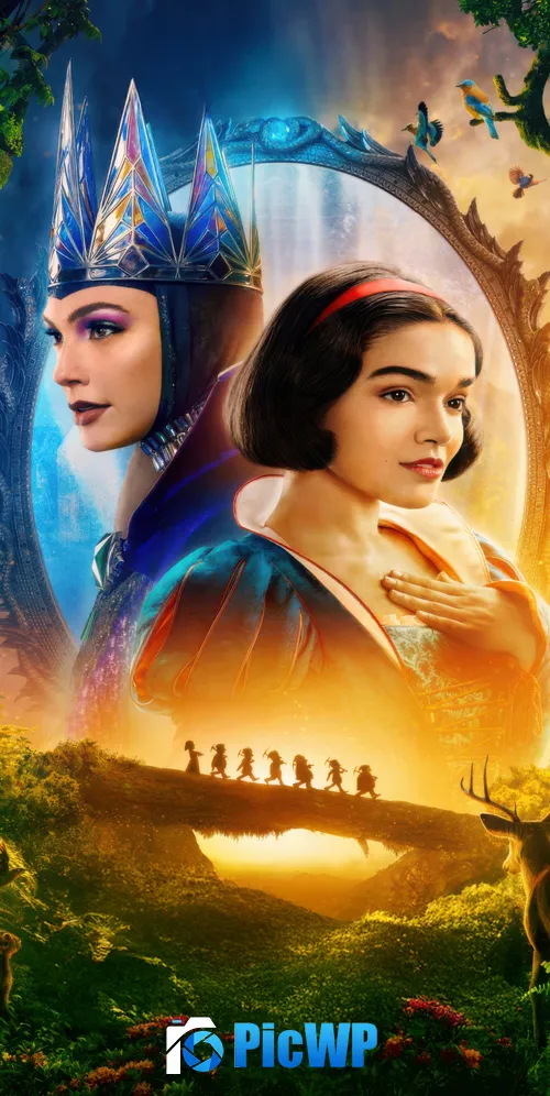 Snow White Poster 3K Mobile Wallpaper