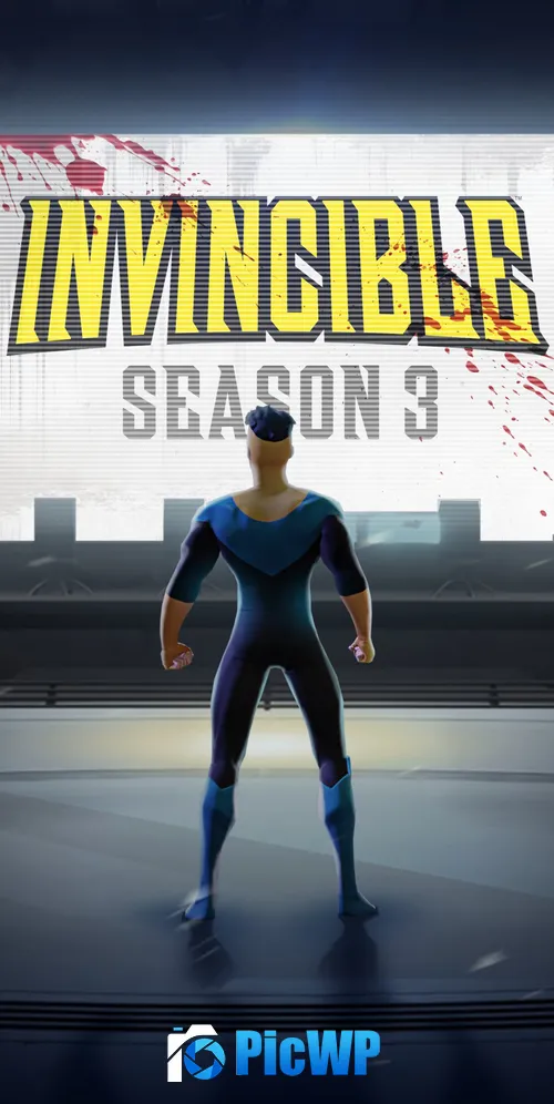 Invincible 2025 series 3K Mobile Wallpaper