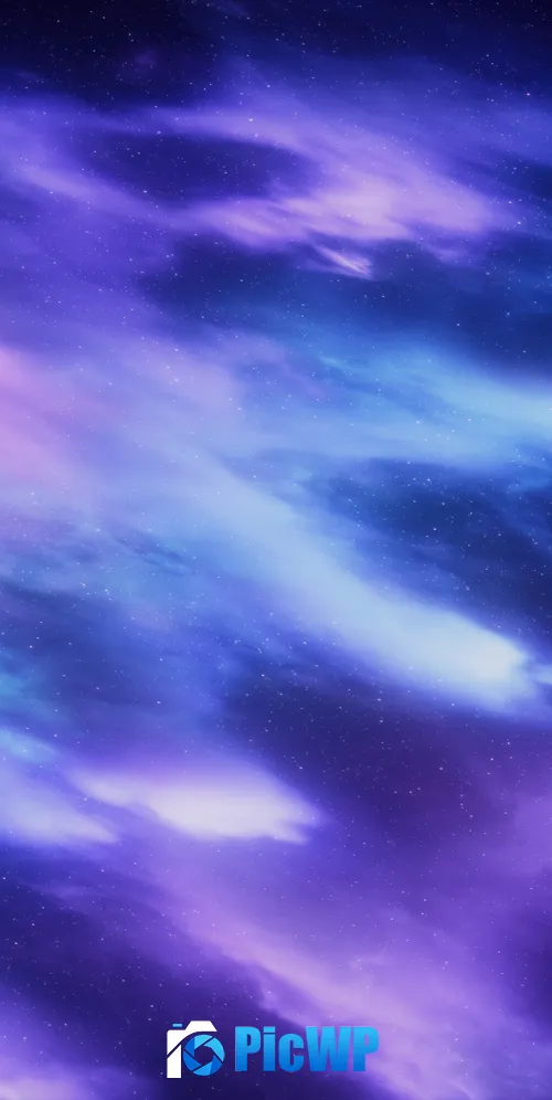 Deep space Clouds 3K Mobile Wallpaper
