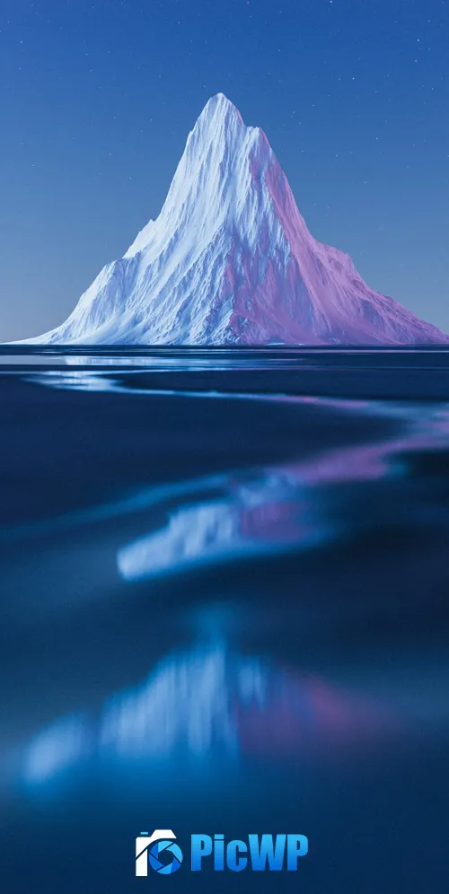 Frozen Iceberg 3K Mobile Wallpaper