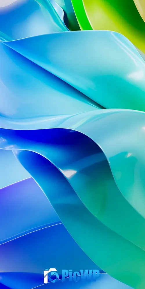 Rainbow colors Abstract design 3K Mobile Wallpaper