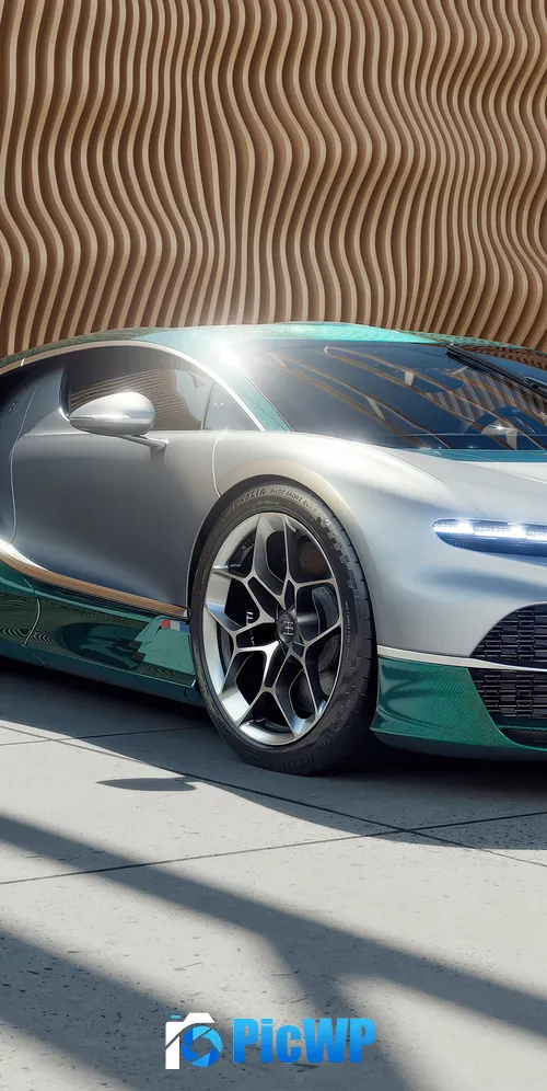 Bugatti Tourbillon CGI 3K Mobile Wallpaper