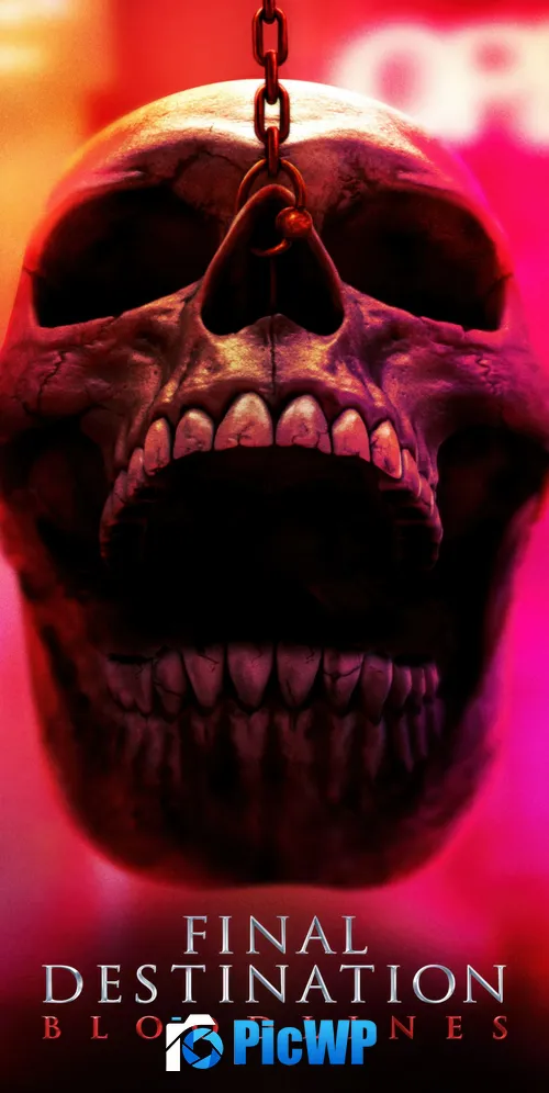 Final Destination: Bloodlines Skull 3K Mobile Wallpaper