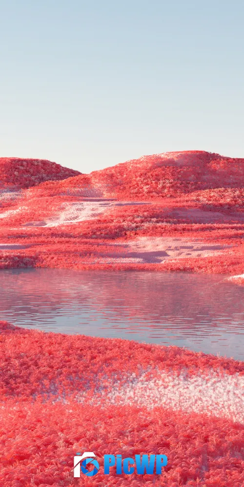 Landscape Infrared vision 3K Mobile Wallpaper