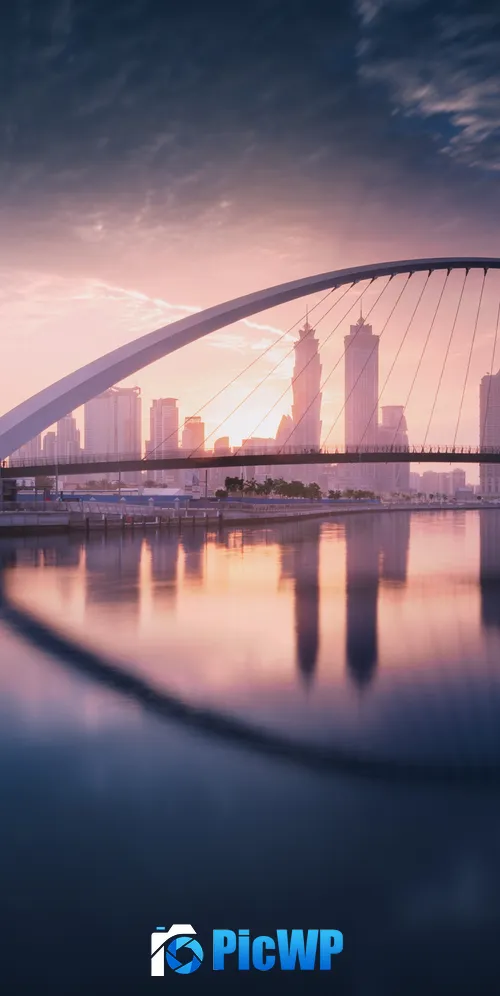 Tolerance Bridge Dubai 3K Mobile Wallpaper
