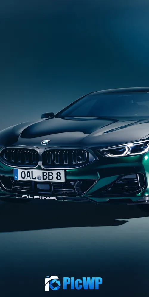 BMW Alpina B8 GT Gran Coupe 2025 3K Mobile Wallpaper