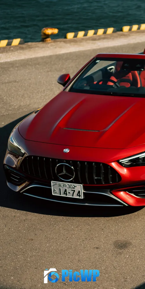 Mercedes-AMG CLE 53 4MATIC+ Cabriolet 2025 3K Mobile Wallpaper