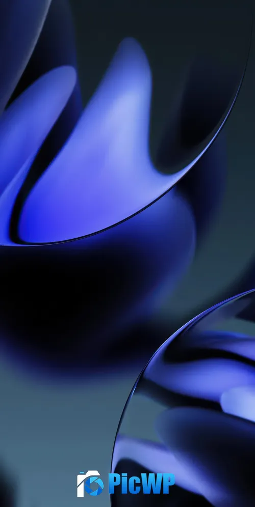 Lilac Abstract art 3K Mobile Wallpaper