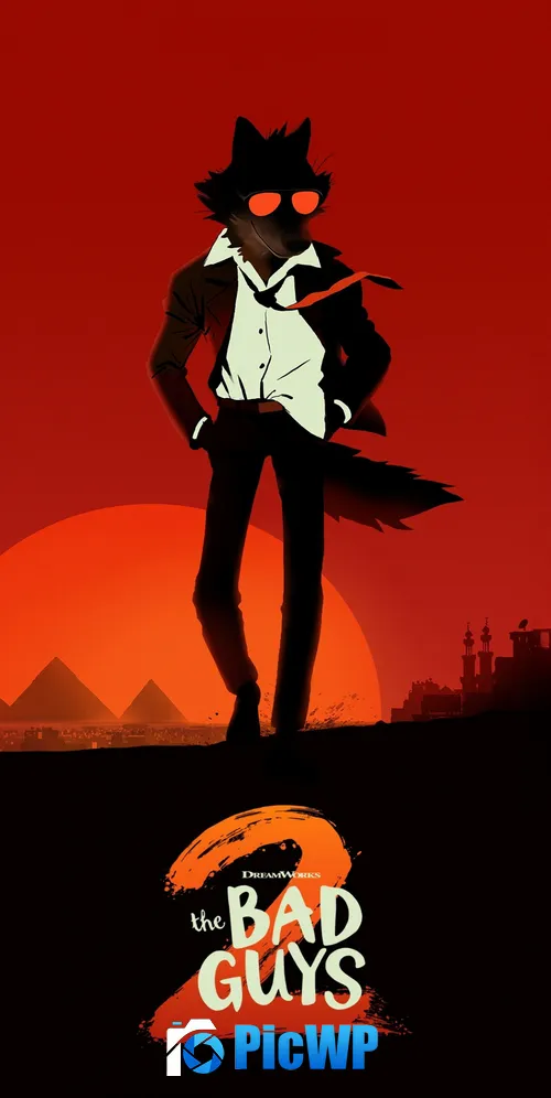 The Bad Guys 2 2025 Movies 3K Mobile Wallpaper