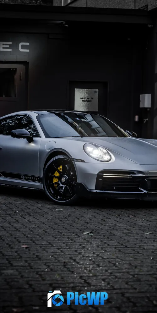 Sportec Porsche 992 Turbo S 2024 3K Mobile Wallpaper