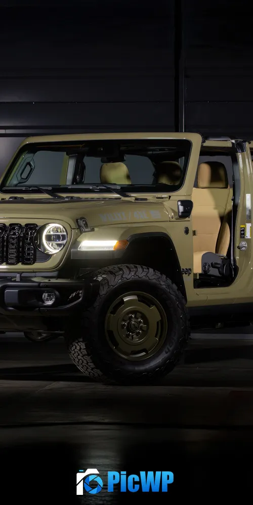 Jeep Wrangler Unlimited 4xe Willys Special Edition 3K Mobile Wallpaper