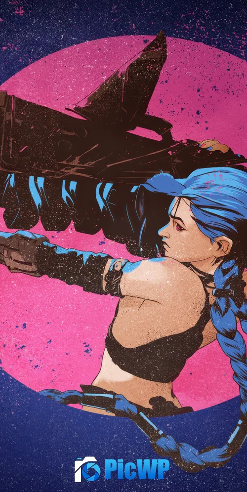 Jinx Poster 3K Mobile Wallpaper