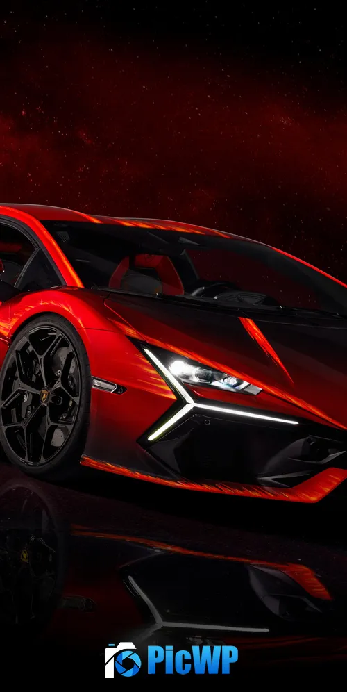 Lamborghini Revuelto Opera Unica 10K 3K Mobile Wallpaper