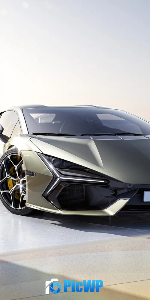 Lamborghini Revuelto CGI 3K Mobile Wallpaper