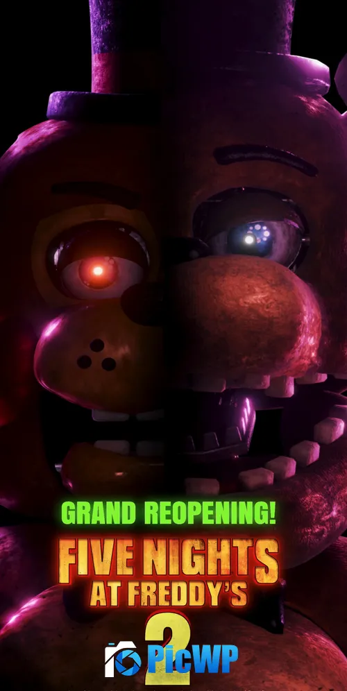Toy Freddy Withered Freddy 3K Mobile Wallpaper