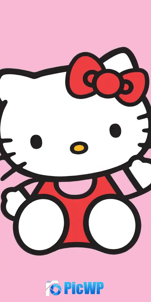 Hello Kitty Kitty White 3K Mobile Wallpaper