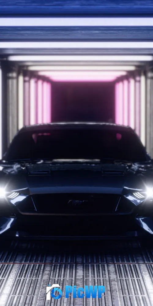 Ford Mustang Ultrawide 3K Mobile Wallpaper