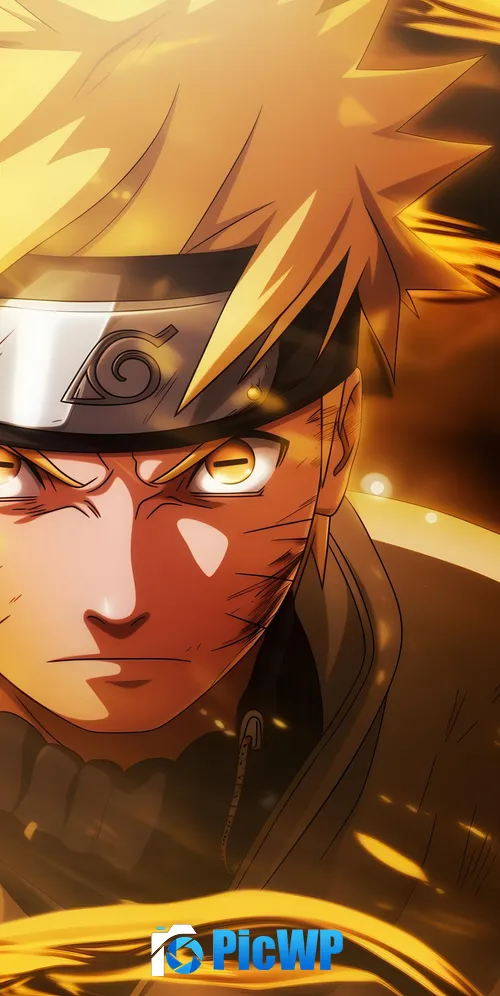 Naruto Uzumaki Fierce 3K Mobile Wallpaper