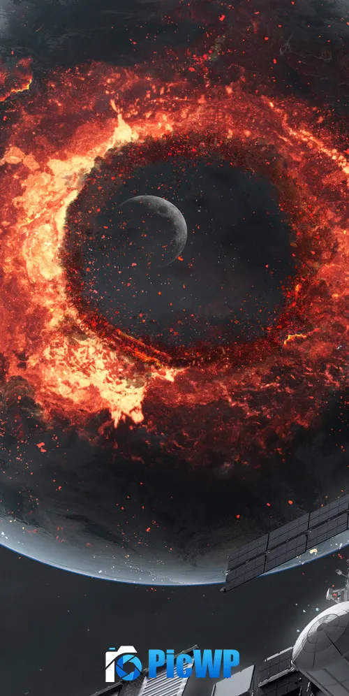 Extinction Cosmos 3K Mobile Wallpaper