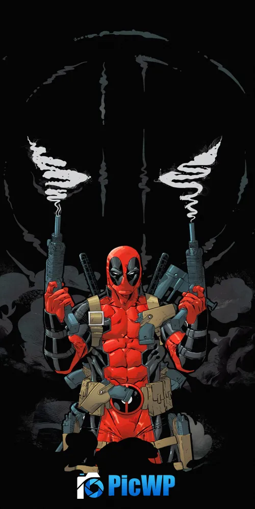 Deadpool Artwork 3K Mobile Wallpaper