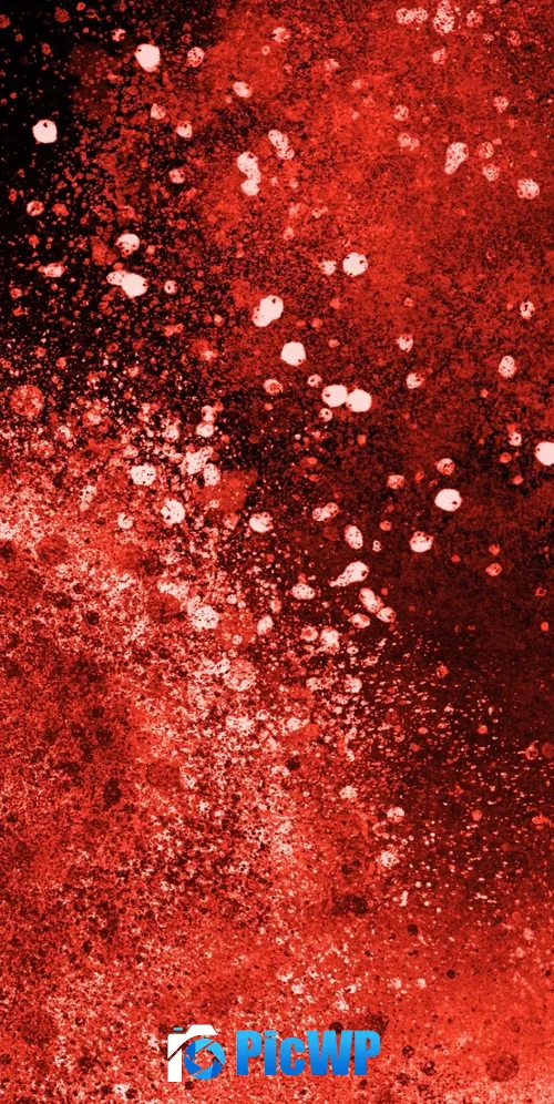 Explosion Red aesthetic 3K Mobile Wallpaper