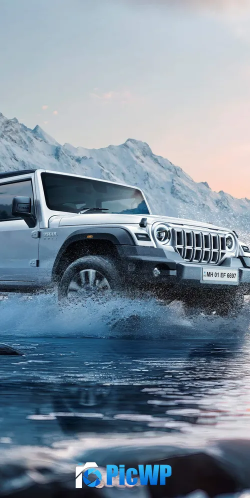 Mahindra Thar Roxx Off-Road SUV 3K Mobile Wallpaper